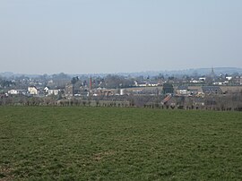 View of Brécey and the Sée valley