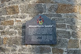 Beschreibung Wasserturm Sayda