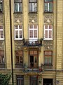 Ironwork balconies in Krakow, Poland