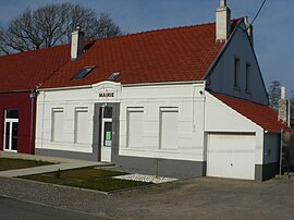 The town hall of Caffiers