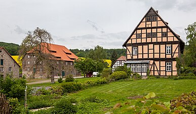 Boerderij op landgoed Oelentrup, ten ZO van Schwelentrup