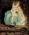 Henri de Toulouse-Lautrec'in "The White Horse "Gazelle" adlı eseri