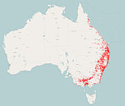 Map of range