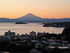 展望台からの夕景