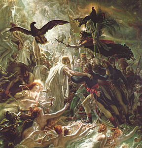L’Apothéose des héros français morts pour la patrie pendant la guerre de la liberté (vers 1801), château de Malmaison.