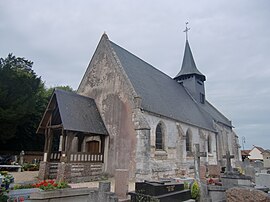 The church in Berville-en-Roumois