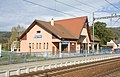 Vlaková stanice Bystřička na železniční trati 280