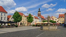 Skyline of Cottbus