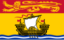 Lá cờ tỉnh bang New Brunswick Nouveau-Brunswick