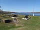 Canons at Fort Anne overooking the water