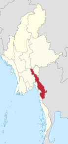 Plasare în Myanmar