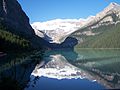 Lake Louise et le glacier