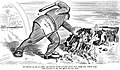 Politischer Cartoon (Lawrence Strike, 1912)