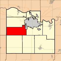 Location in Douglas County