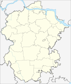 Yadrin is located in Chuvash Republic
