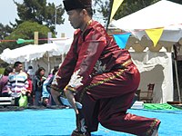 Kuntaw utilized in dance