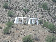 The Gila River War Relocation Memorial.