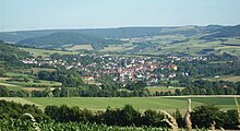 Landschap bij Tann (gezien vanuit het noordoosten)