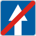 One-way street ends