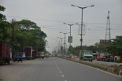 B.T. Road in Panihati
