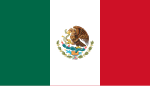 Vlag van Estados Unidos Mexicanos