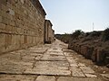 Muro do foro de Leptis Magna, vista exterior