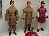 Hanbok porté durant la période des Trois Royaumes