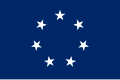 聯盟國海军舰首旗 1861年－1863年