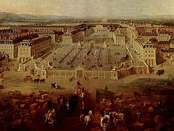 Schloss Versailles (Gmälde vu 1722)