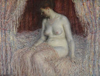 Desnudo sentado, 1920
