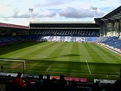 Blick auf das Birmingham Road End