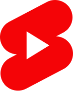 Youtube shorts -palvelun logo