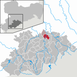 Zschopau – Mappa