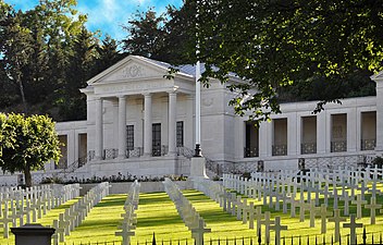 Cimetière américain.