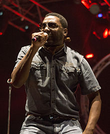 Big Daddy Kane performing in at the Hip-Hop Kemp in Hradec Králové; 2013