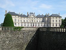 Photographie d'ensemble du château.