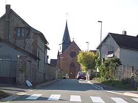 The church in Flipou