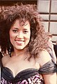 Image 21Among women large hair-dos and puffed-up styles typified the decade of the 1980s. (Jackée Harry, 1988) (from Portal:1980s/General images)