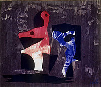 Autorská tapiserie Blíženci (1967), 260 x 300 cm