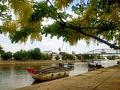 Río en la Provincia de Bến Tre