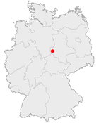 Situo de Wernigerode en Germanio