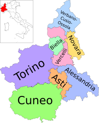 Piemonte – Mappa