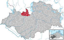 Kaart van Stralendorf