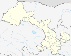 Sunan is located in Gansu