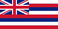 Unofficial variant using a 1:2 canton and the U.K. standard colors, similarly to the official flags of British Overseas Territories