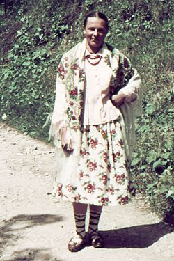 Fotografia Agfacolor wykonana w Polsce w 1938 roku