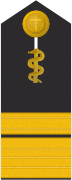 Schulterklappe für Marineuniformträger (Humanmediziner).