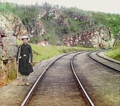 Governatore baschiro vicino alla città Ust'-Katav sul fiume Jurjuzan' tra Ufa e Čeljabinsk nella regione dei Monti Urali (1910).