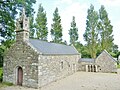 Chapelle Saint-Jean-Baptiste de Saint-Vougay : vue rapprochée.