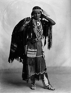 Irokézská žena, 1898